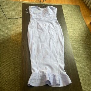 Pretty Little Thing Lilac Mermaid Dress SZ 4 / 36